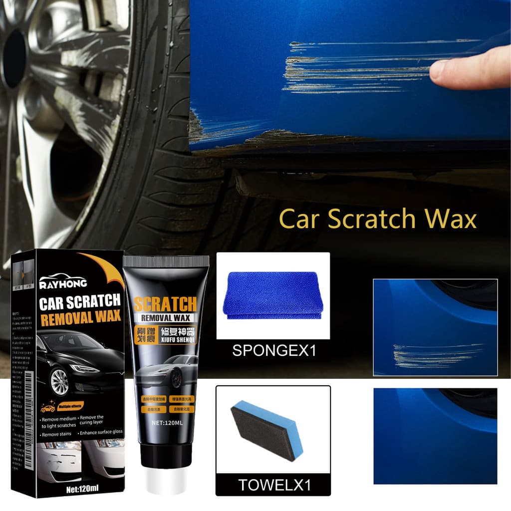 Reparação De Arranhões De Carro 4.05oz Removedor De Riscos Veículos Revestimento Automático Restaurador Pintura Auto 
