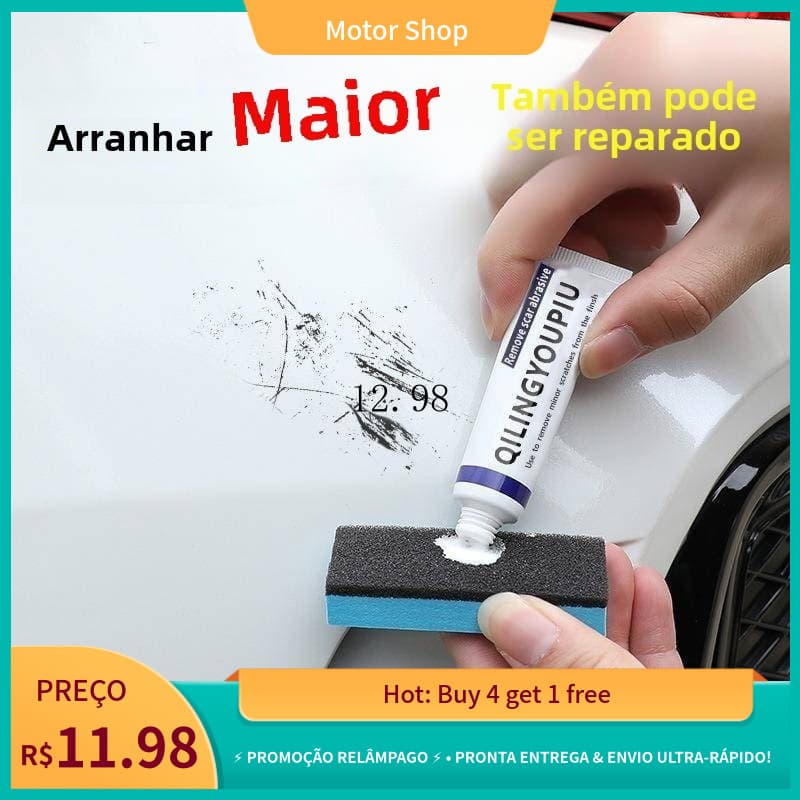 KIT QILINGYOUPIU Removedor de Risco para Carros ⚡ PROMOÇÃO RELÂMPAGO ⚡ PRONTA ENTREGA & ENVIO ULTRA-RÁPIDO!