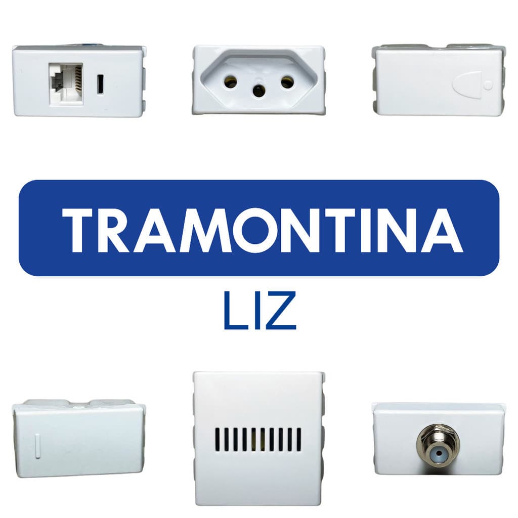 Módulo Tomadas e Interruptores LIZ Tramontina