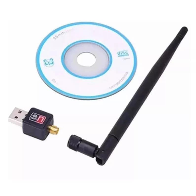 Antena Wireless Usb Wi-fi Adaptador Sem Fio 900 Mbps 802.iin
