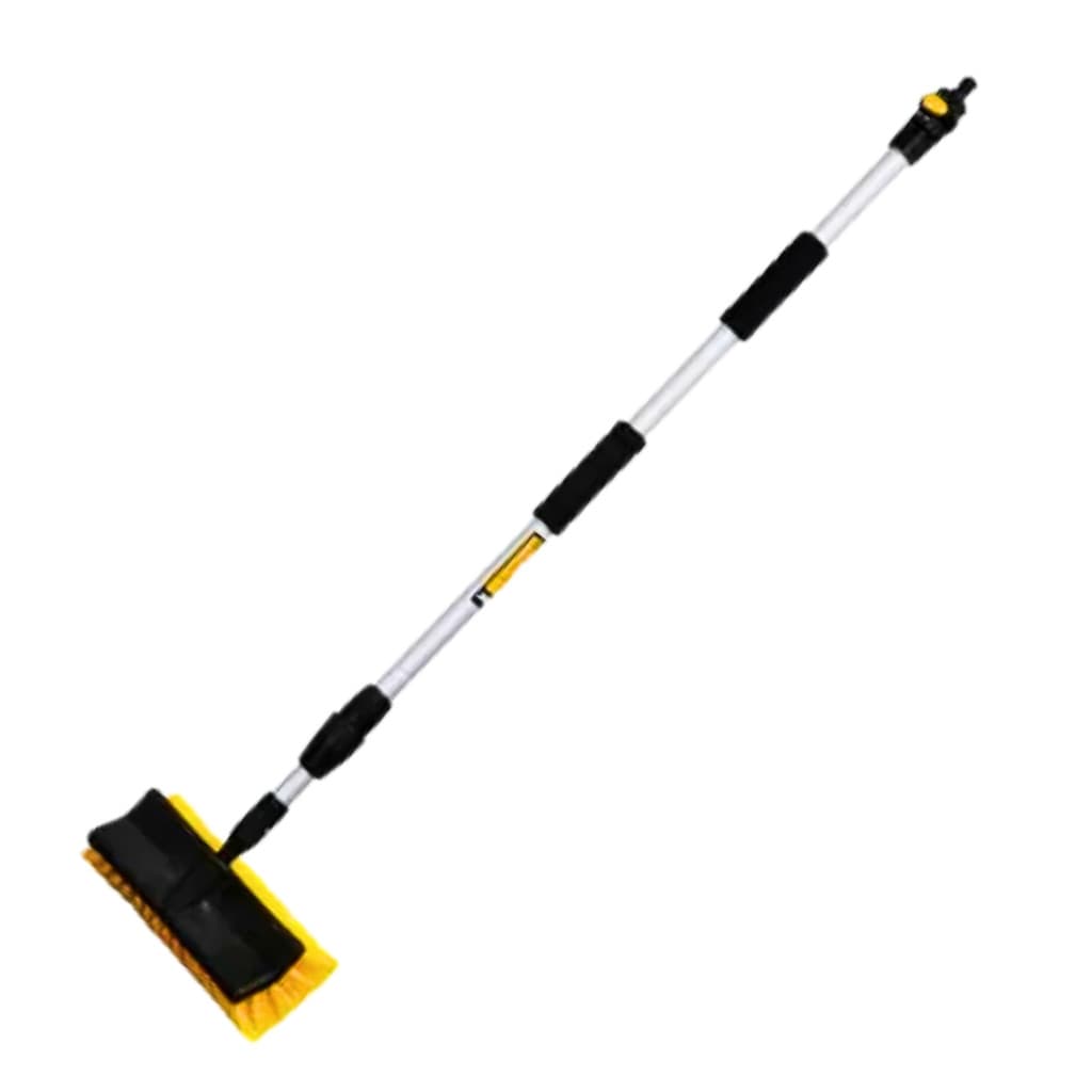 Vassoura Cabo Extensível Com Entrada De Água 1,70m Placa Solar Vonder Limpeza Pneu Vidro