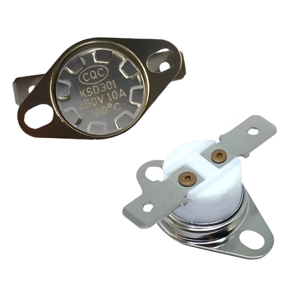 01 Pç/02 Pçs/04 Pçs Termostato Microondas 180º 10a KSD301