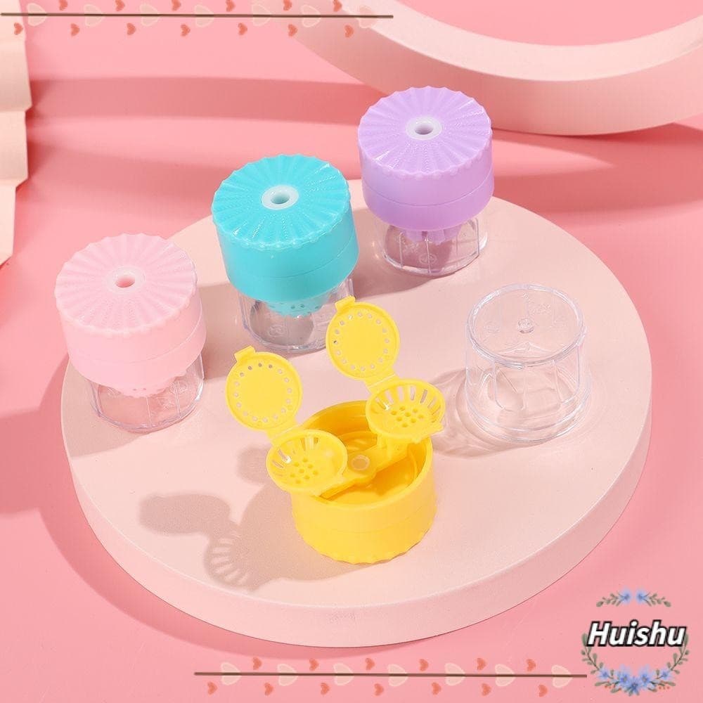 HUISHU Contato Limpador De Lentes De Viagem Manualmente Giratório Porta-Objetos