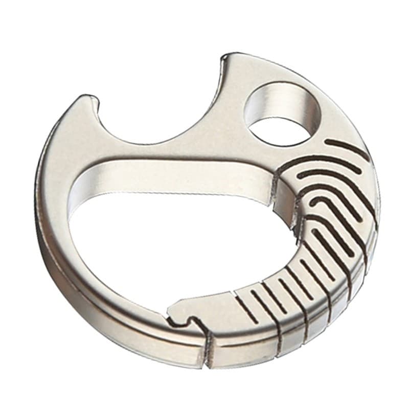 Quick Releases Spring Snap Keyring Bottles Opener Carabiner Keychains