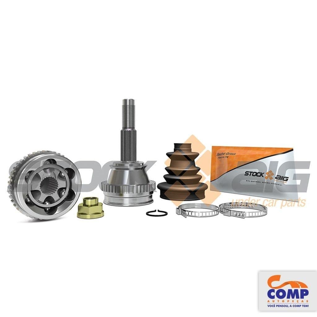 Junta Homocinética Lado Roda Palio Weekend Siena 1996 até 2000 JHS201009 Stock Aig