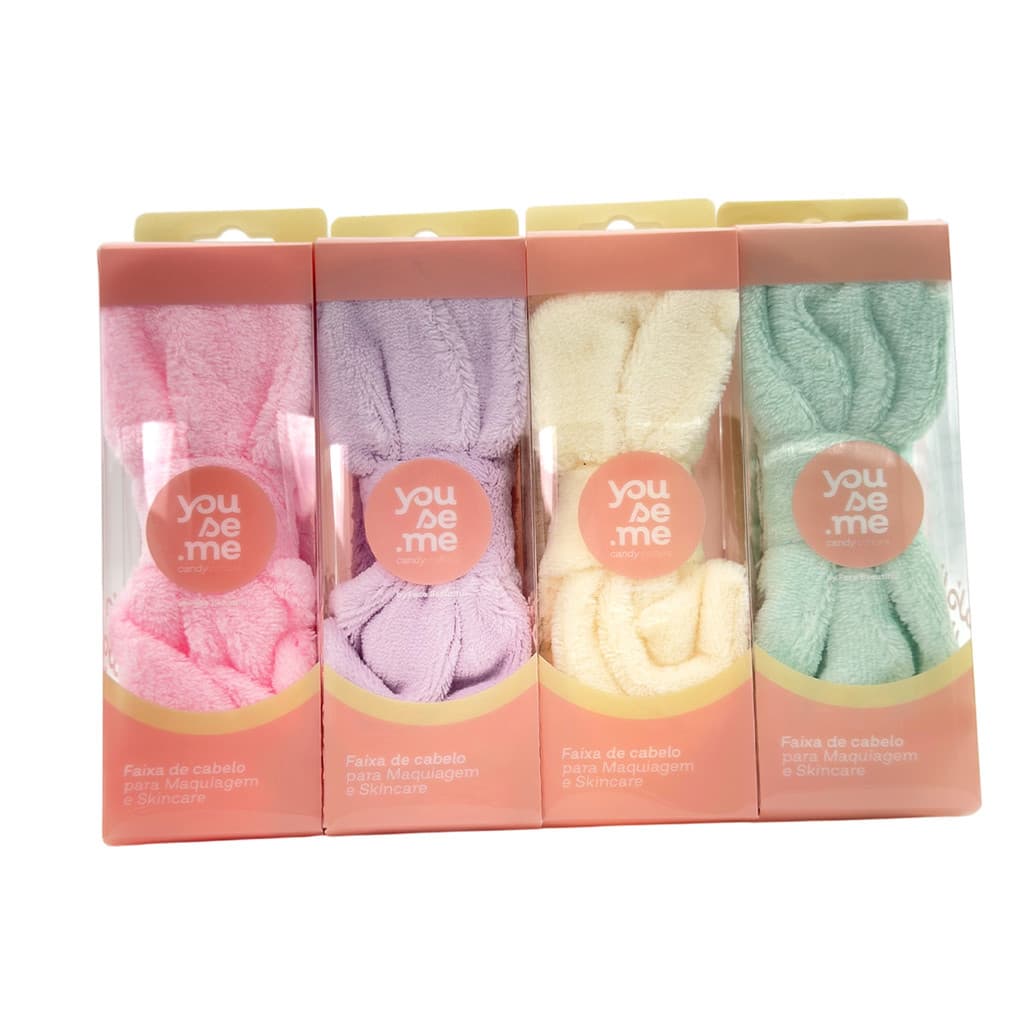 Faixa Laço Para Skin Care Maquiagem Youse.me By Face Beautiful