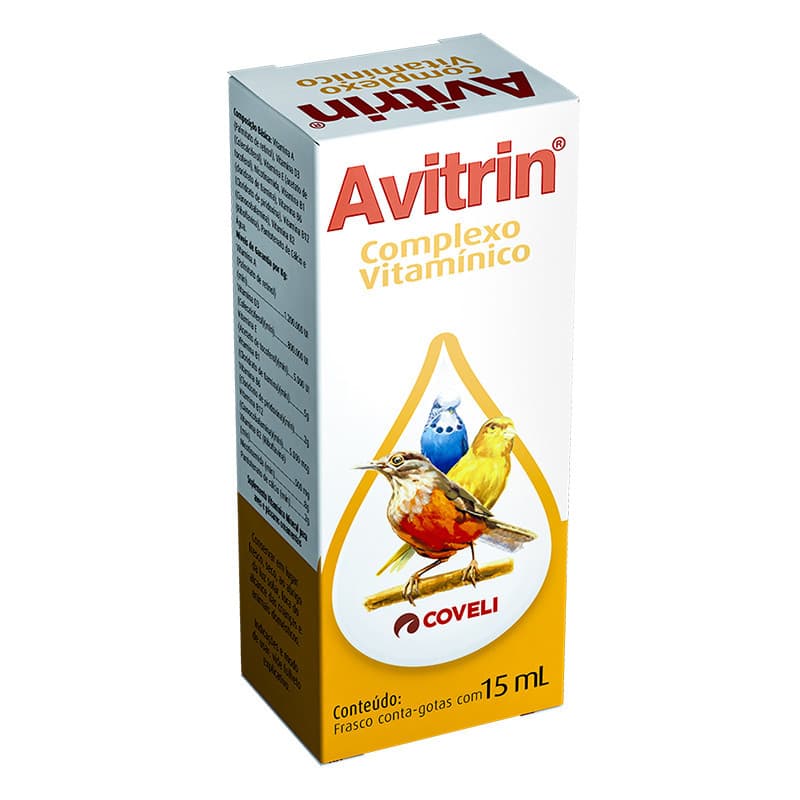 Avitrin Complexo Vitamínico 15ml - Coveli