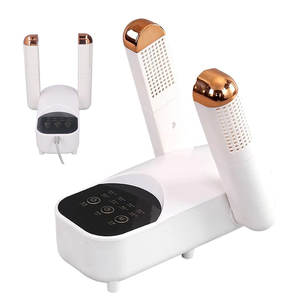 Secador de Tenis Sapato Eletrico Calçado Bota Meia Temporizador  Multitemperatura Higiene Limpeza Previne Odor