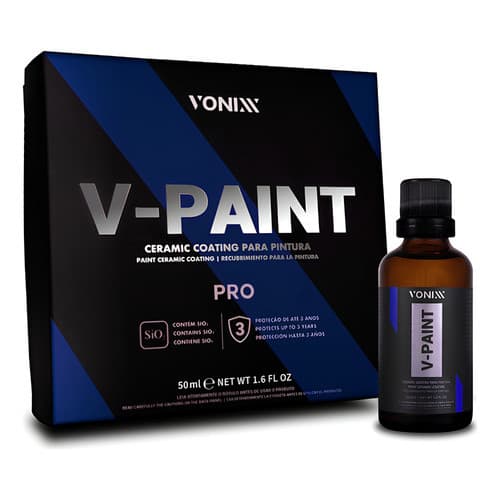 Vitrificador Para Pintura V-paint Pro 50ml Vonixx