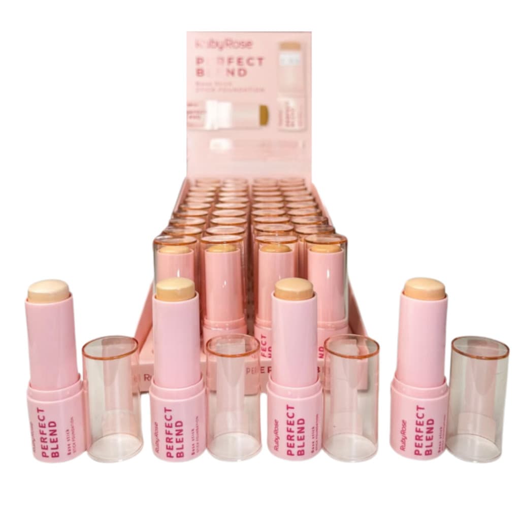 Base Em Stick Perfect Blend Ruby Rose - Escolha seu tipo