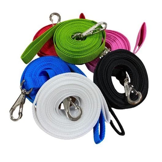 Guia longa (3, 5, 10, 15, 20 e 25 metros) Para Passeio e Adestramento De Cães
