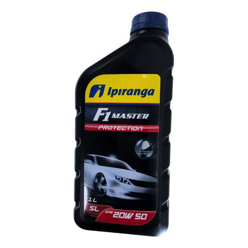 1l Óleo Motor Mineral Ipiranga F1 Master Protection 20w50 Sl