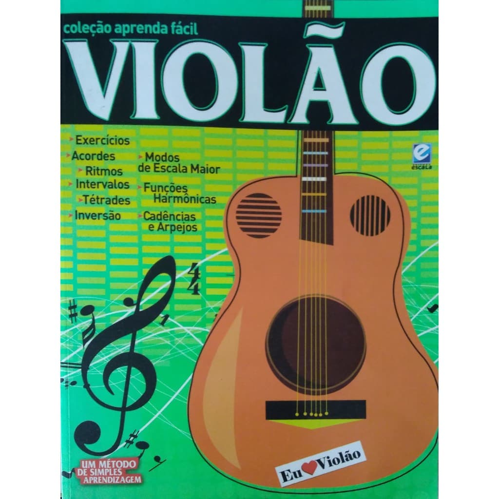 Coleção Aprenda Fácil Violão de Sandro Aloisio