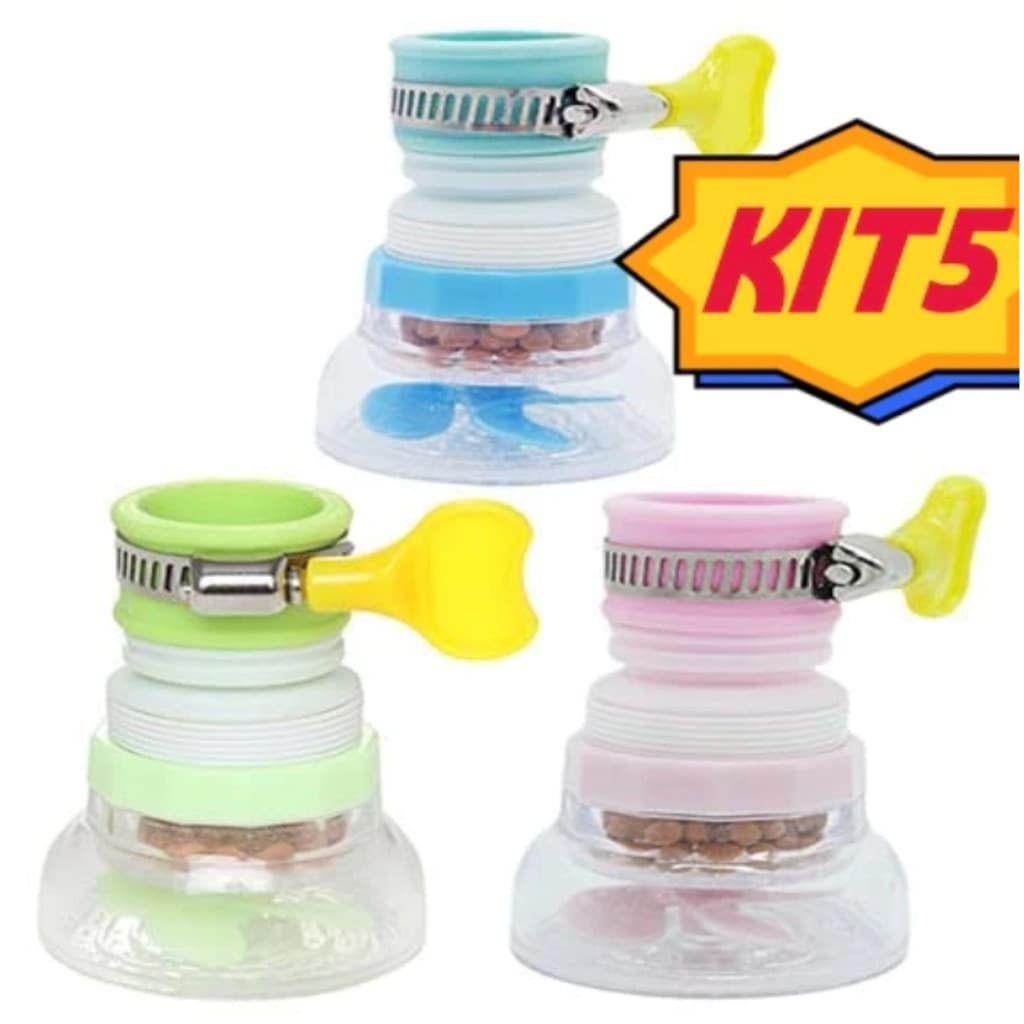 Chuveirinho Bico Retrátil Giratória 360° Filtro De Água Arejador Torneira Promoção