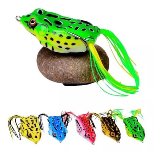 Isca Artificial Sapo Frog Anti Enrosco Traíra Tucunaré