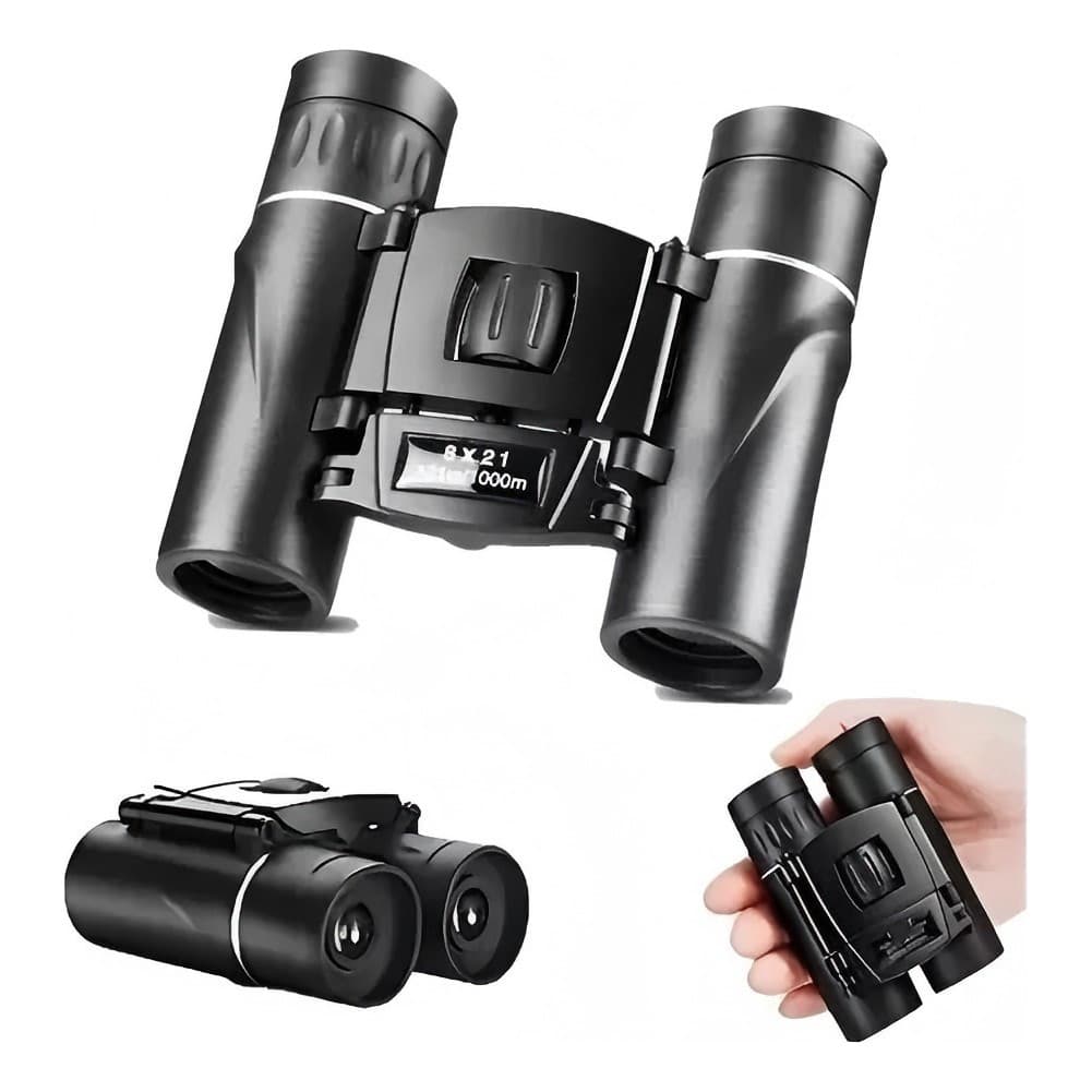 Mini Binóculo Profissional De Bolso Longa Alcance Com Zoom 8x21 Longo Alcance