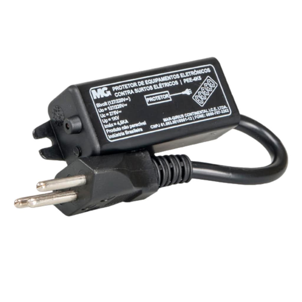 Protetor Contra Surtos Elétrico Raios Bivolt Margirius 4,5ka