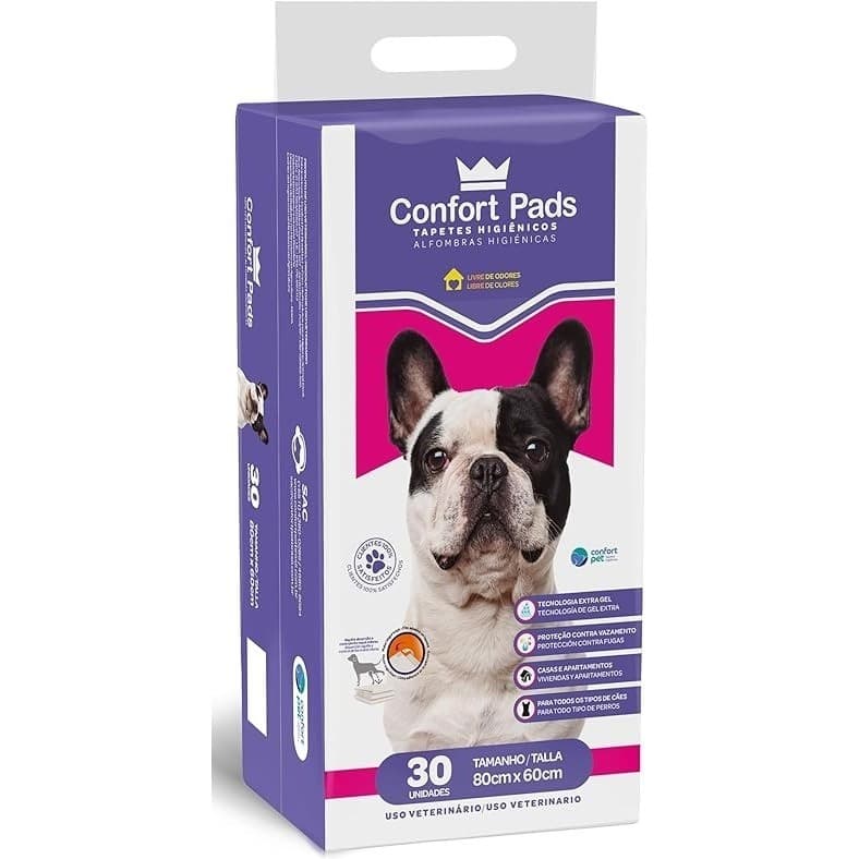 CONFORT PADS Tapete Higiênico 80X60 c/30 un.