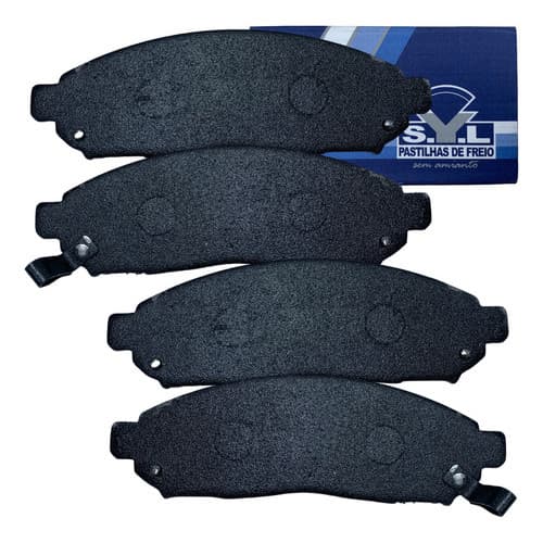 Jogo Pastilha Freio Dianteira Syl Frontier 2008 A 2016 Pathfinder 2005 A 2009 Xterra 2005 A 2008