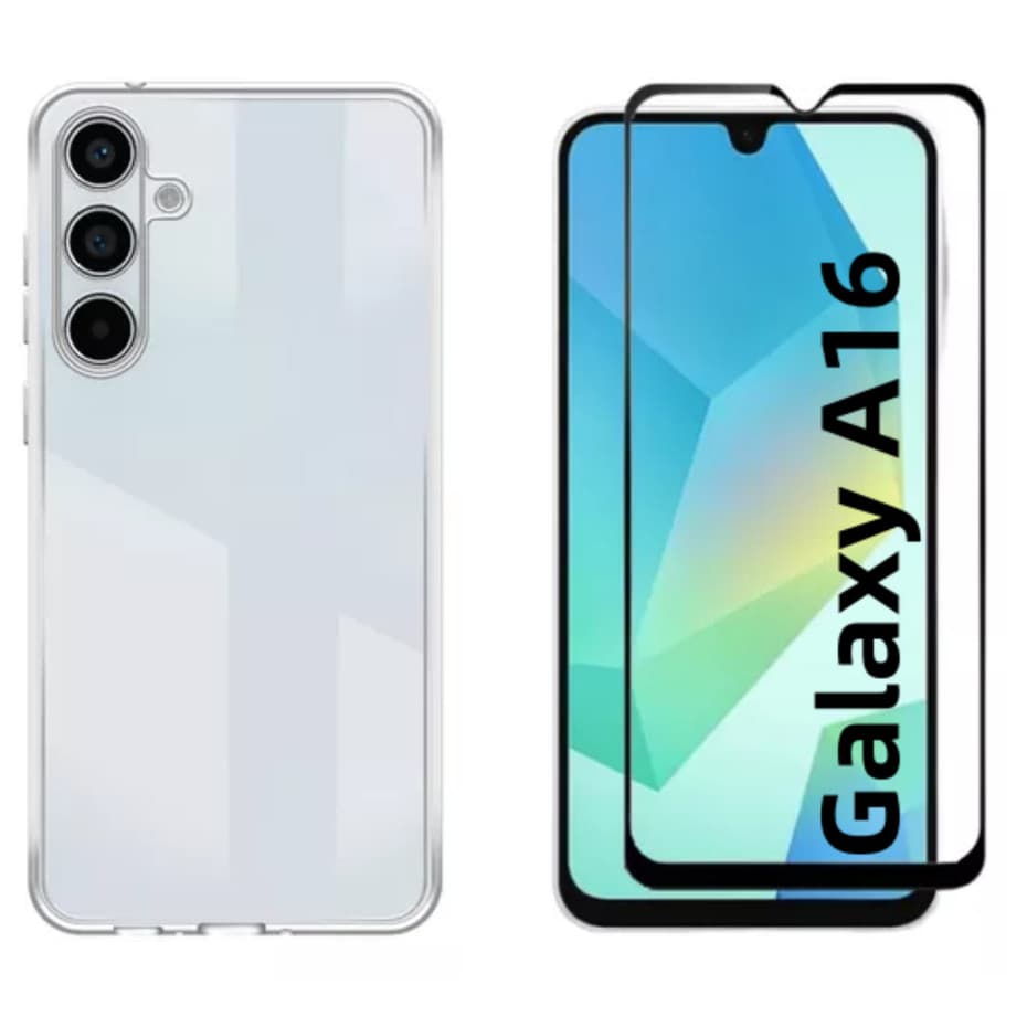 Capa Case Capinha Para Galaxy A16 + Película 3D Vidro Temperado