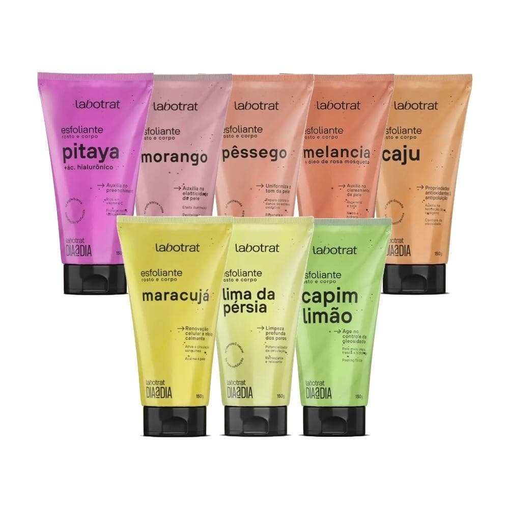 Esfoliante Para Corpo e Rosto Labotrat 150gr - Preenchimento E Hidratação Profunda