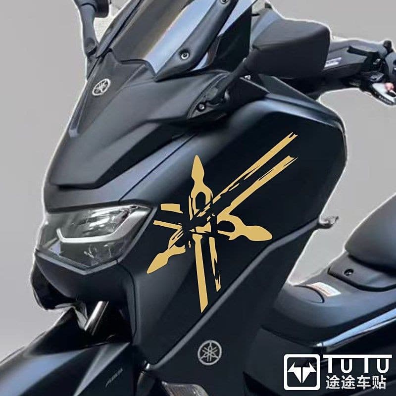 Aplicável A Yamaha Nmax155 Adesivo Decalque Decalques Da Motocicleta À Prova Dwaterproof Água Adesivos De Carro Versão D