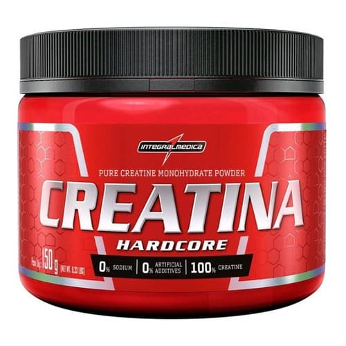 Creatina Hardcore 150g 100% Pura - Integralmedica