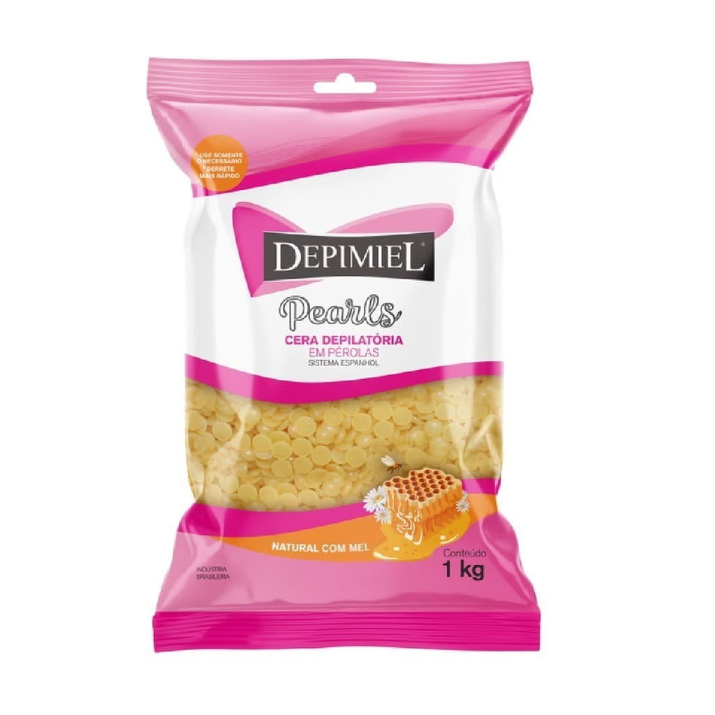 Cera Depimiel Granulada 1Kg Natural Mel Sistema Espanhol