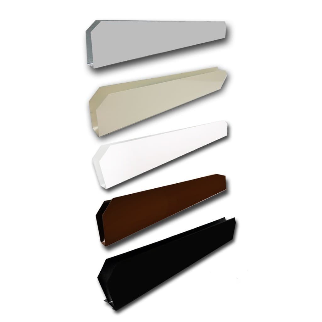 Protetor Saia De Porta Aluminio 3,5x10cm - Varias Cores