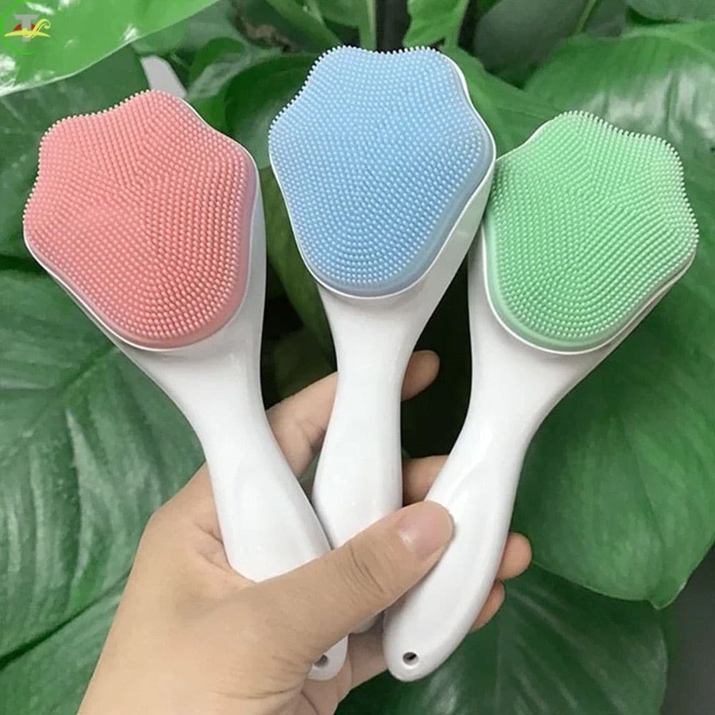Escova Pata De Gato Esfoliante Facial De Silicone Ferramenta De Maquiagem Para Limpeza Profunda