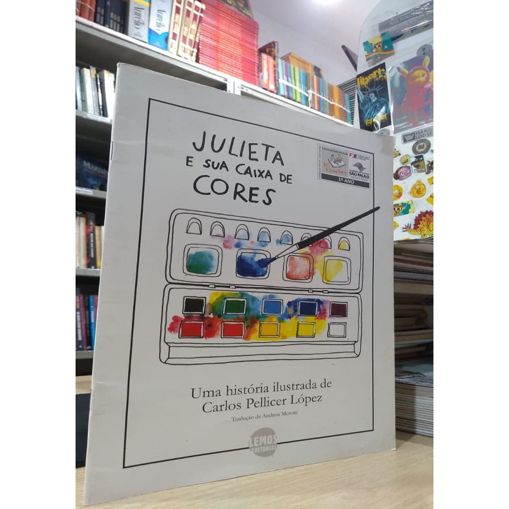 Julieta e sua Caixa de Cores autor Carlos Pellicer Lopez