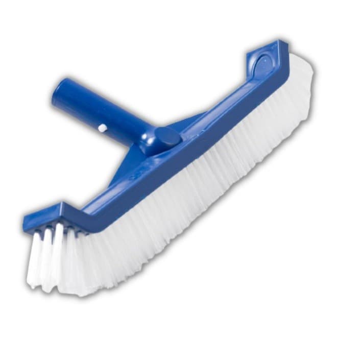 Escova Curva Com Cerdas Em Nylon Para Piscina