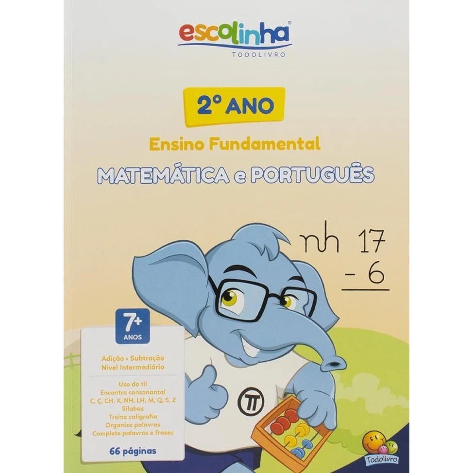 Escolinha Todolivro - 2º Ano - E. Fundamental - Mat. e Port.