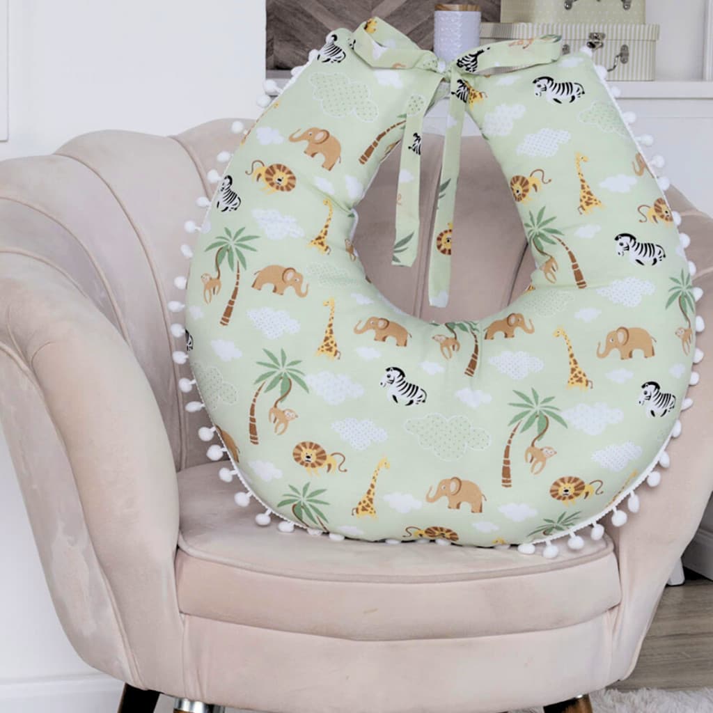 Almofada Para Amamentação Travesseiro para Amamentar Bebê Luxo Menino e Menina Várias Estampas 100% Algodão Pronta Entrega