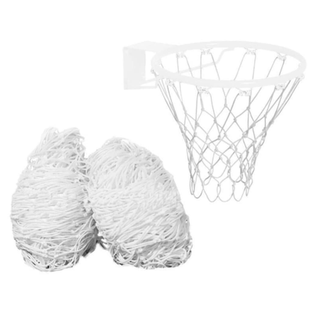 Par de Rede de Basquete Fio 6 Nylon Sports Mania