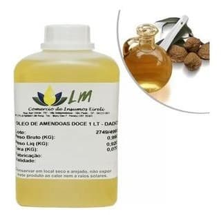 Distriol   óleo Vegetal Amendoas Doce 1 Litro - 100% Puro
