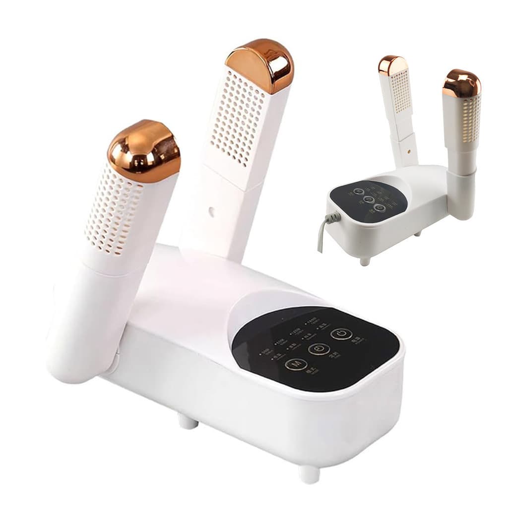 Secador de Tenis Sapato Eletrico Meia Bota  Calçado Temporizador Multitemperatura Limpeza Higienico Previne Odor