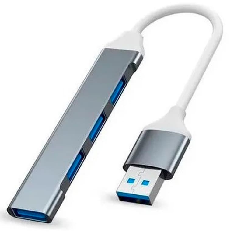 Hub Usb 3.0 4 Portas 5 Gbps Super Rapido Mouse Teclado Hd