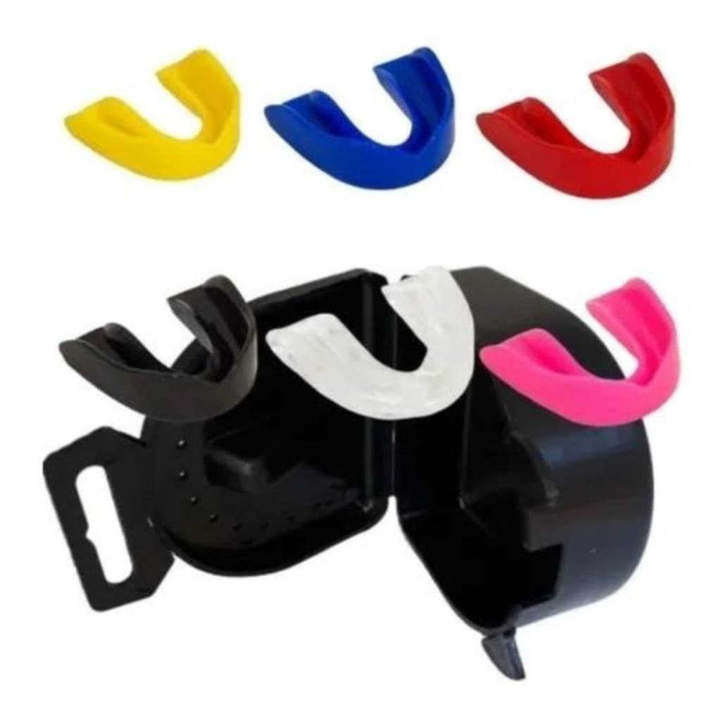 Protetor Bucal Superior com estojo  Muay Thai Boxe