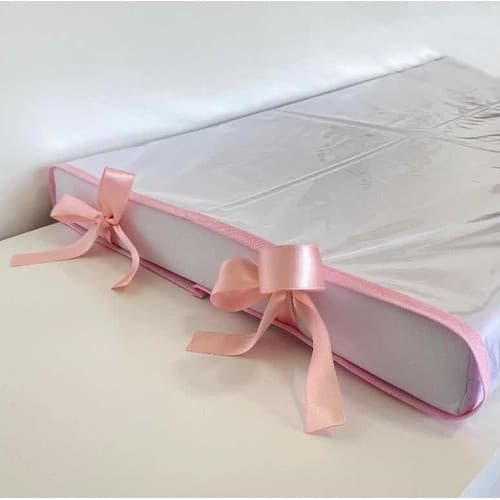 Trocador De Cômoda Reto Para Bebê Plastificado Branco