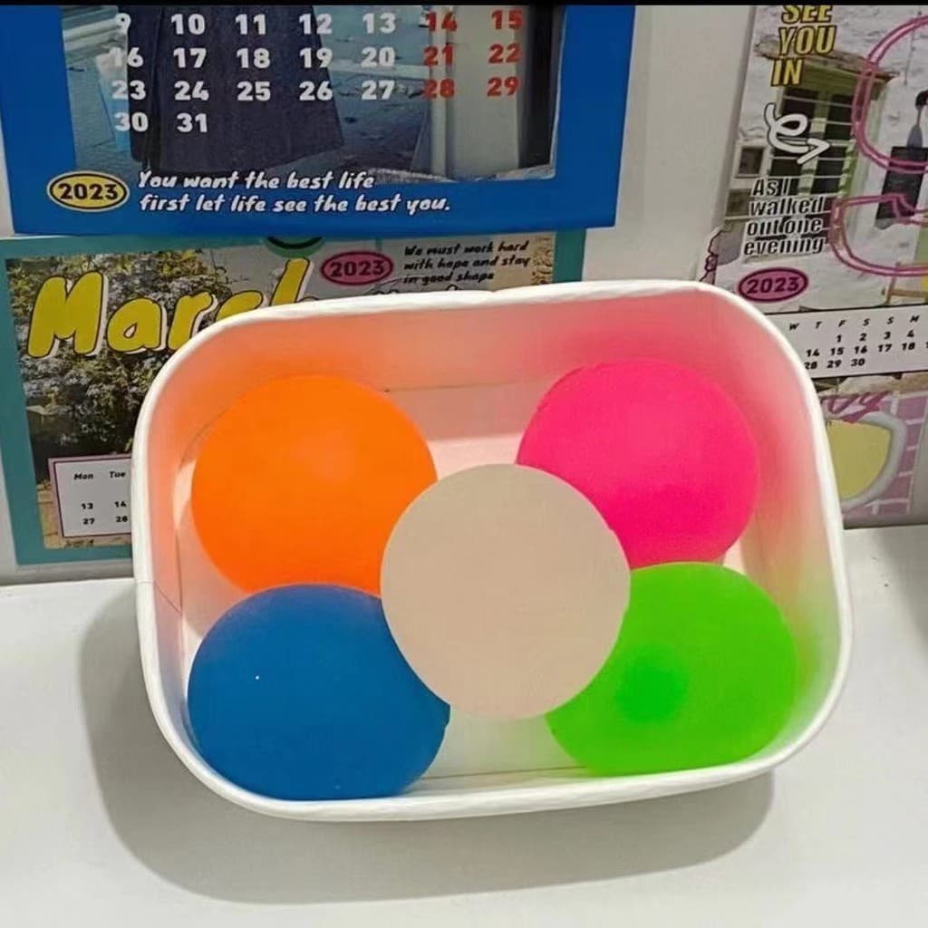 Aperte Música Descompressão Vent Ball Squeeze Ball Escola Brinquedos para Crianças 1 un