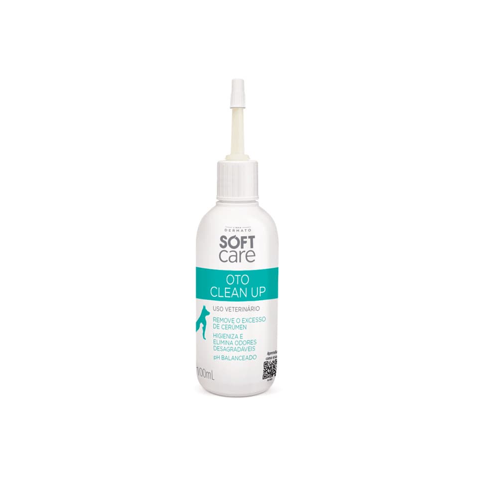 Oto Clean Up Soft Care Limpeza De Orelhas Pet Society 100ml