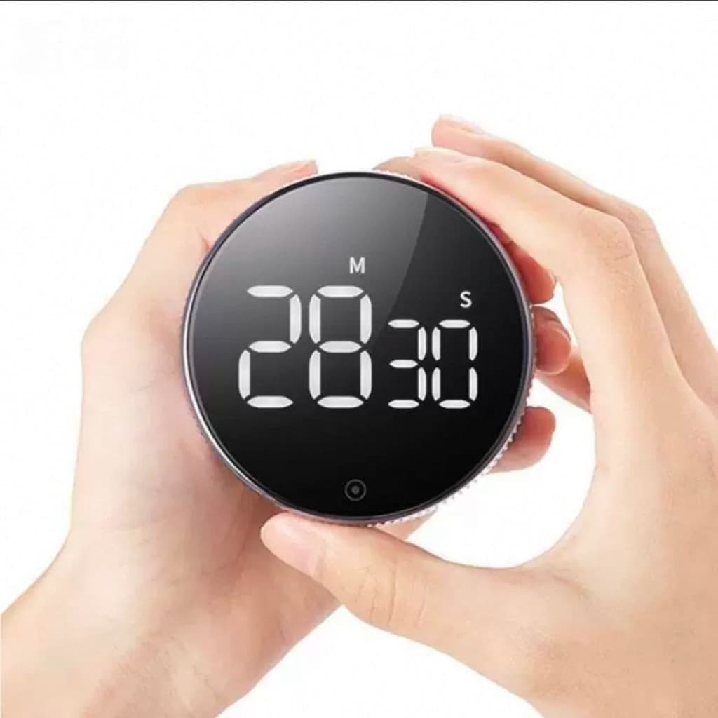 LED grande display contagem regressiva magnética de cozinha temporizador digital