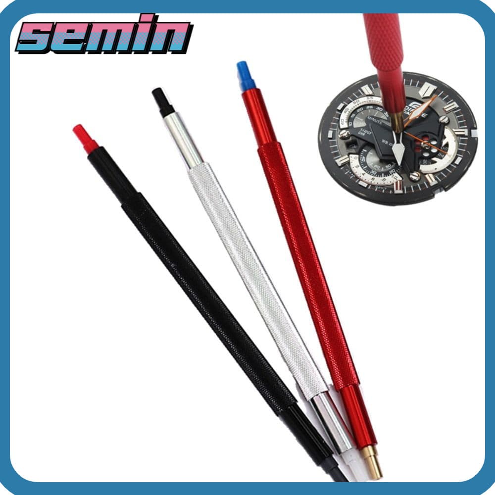 Prensadores Manuais De Relógio SEMIN , Conjunto De Encaixe De Ferramentas Agulhas De Pressão , Aço Inoxidável