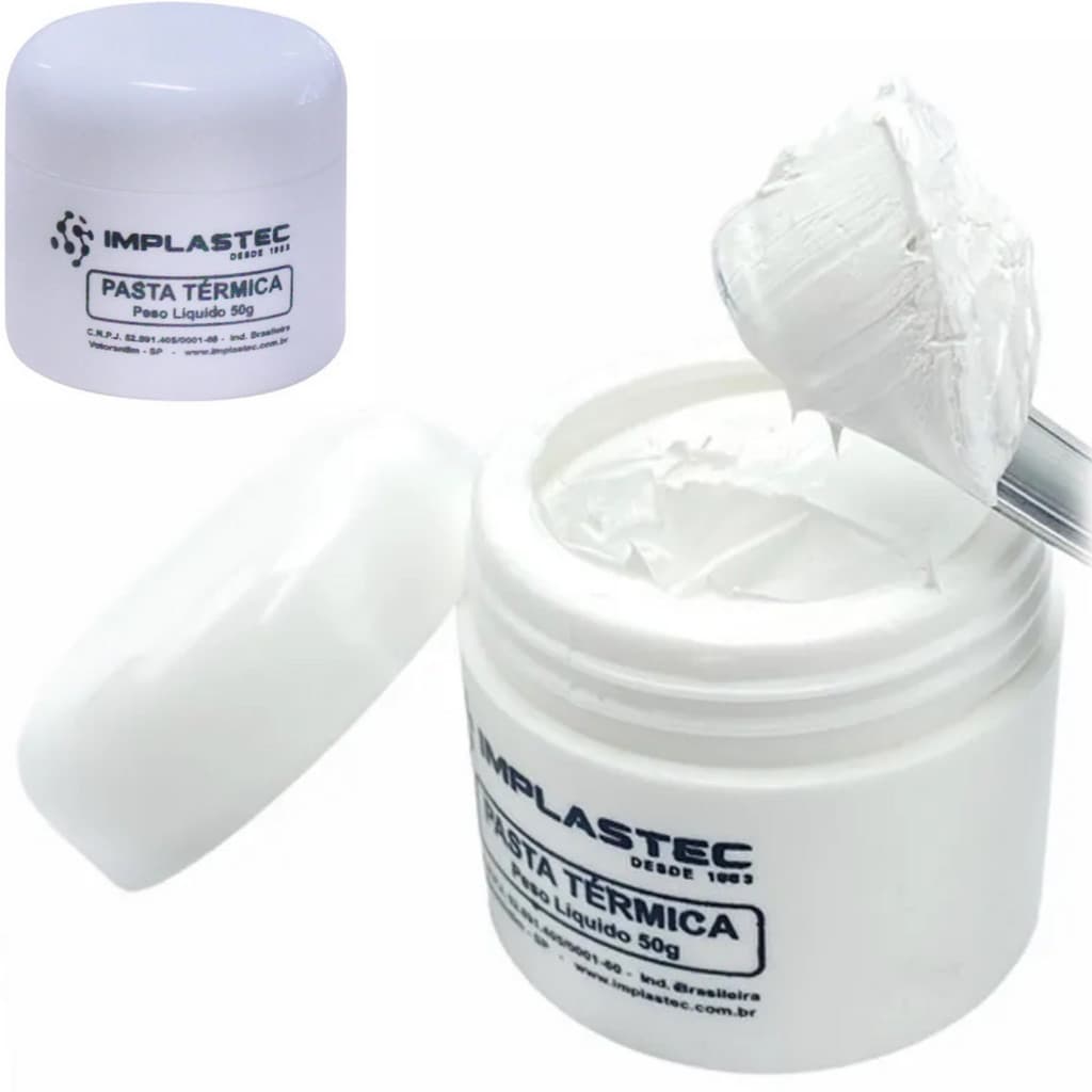 Pasta Térmica Para Processador Cpu Computador Implastec 50g