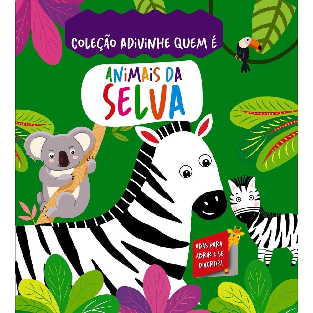 Coleção Adivinhe quem é? | Animais da Selva