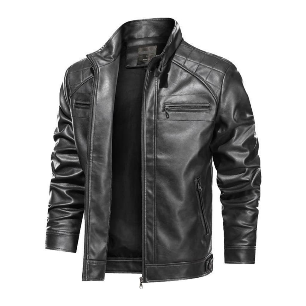 Jaqueta Couro Motoqueiro Ecologica Importada Quente