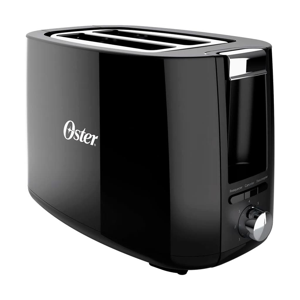 Torradeira Elétrica Black Simple Life Oster OTOR650 127v 7 Níveis Pés Antiderrapantes Bandeja Coletora 