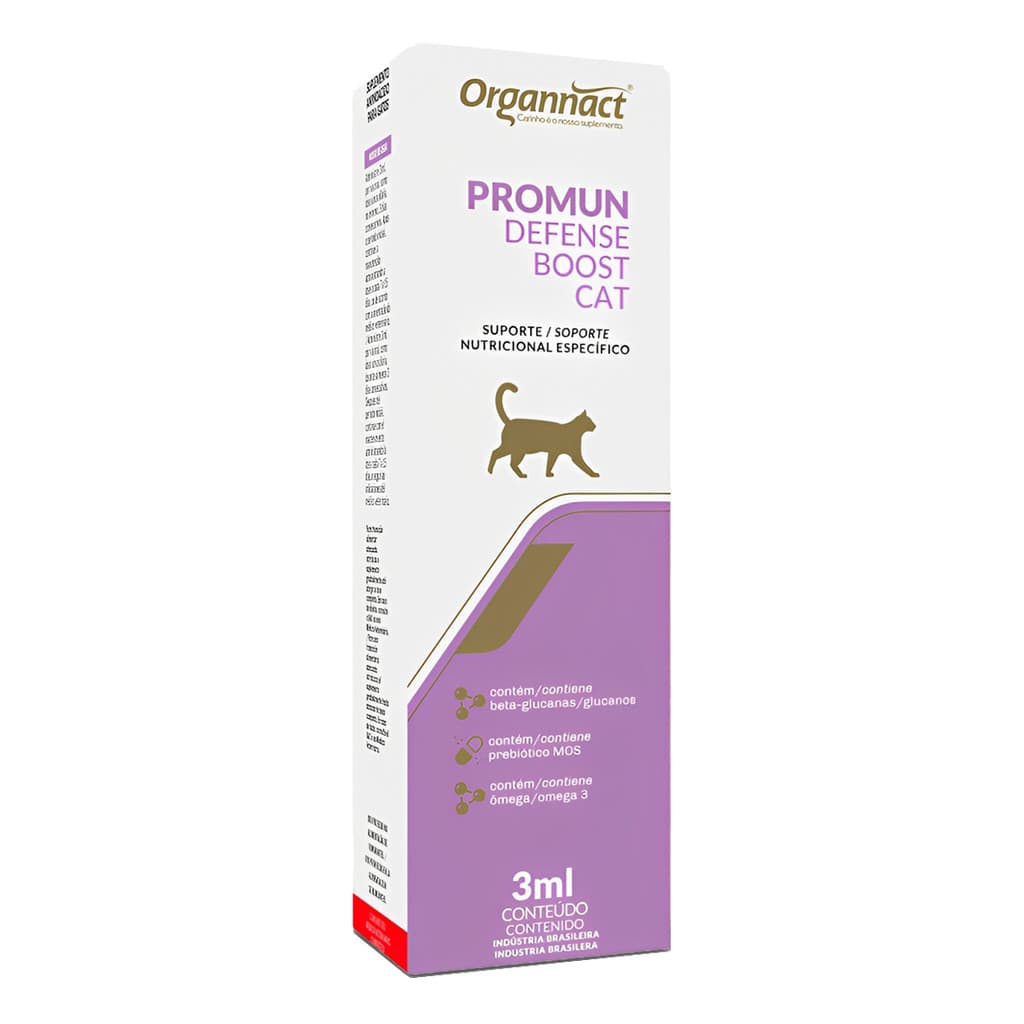 Suplemento Promun Defense Boost Cat Organnact 3ml