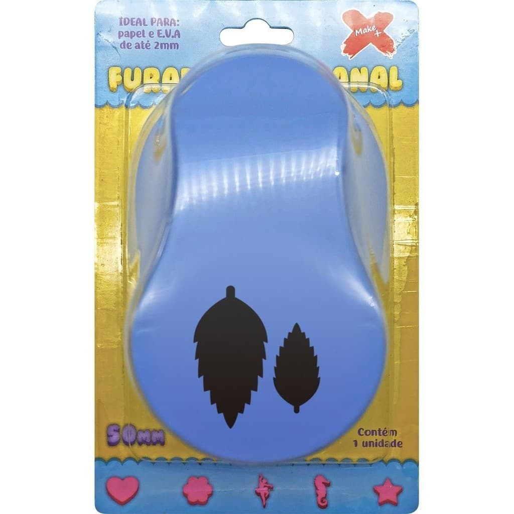 Furador Papel E Eva Grande Folhas Folha de Árvore 50mm 5cm